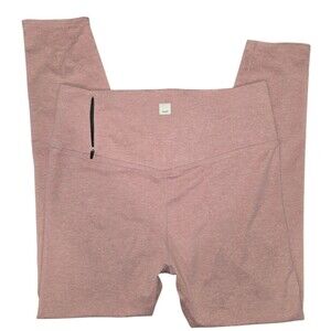 Vuori Clean Elevation Leggings Heathered Desert Rose Women's Large